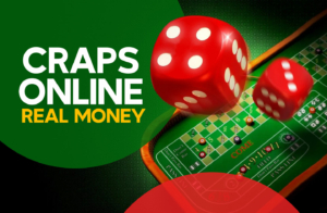 the online craps real money dice and illustration